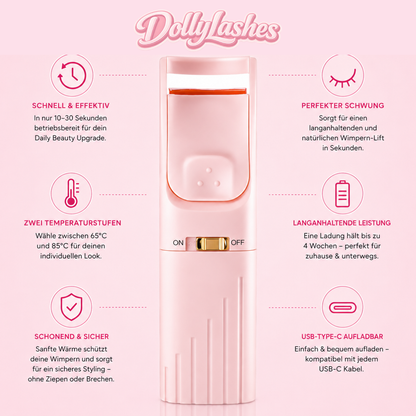 DollyHeat Lash Curler